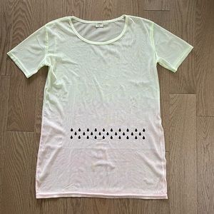 Mesh Gradient Tshirt